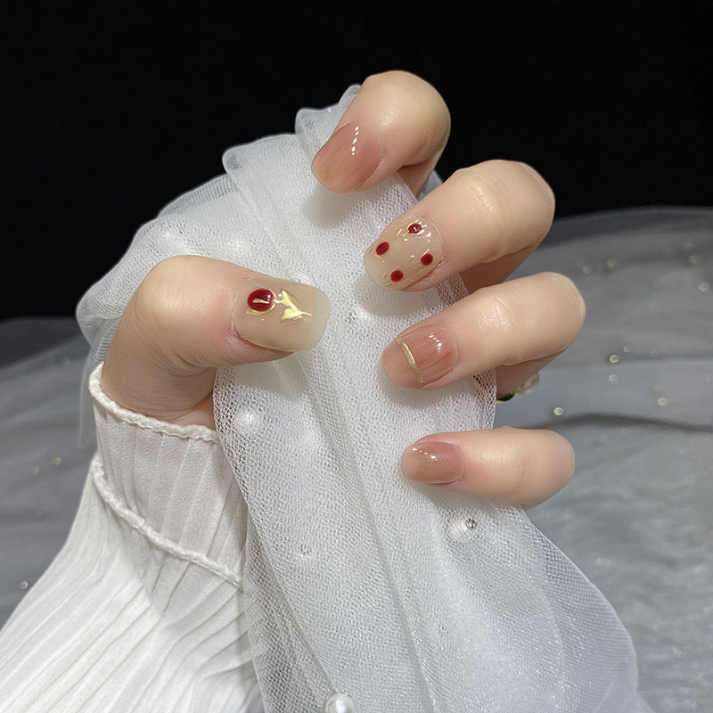 Flower Manicure Rose Temperament Wild Gentle Nail Stickers