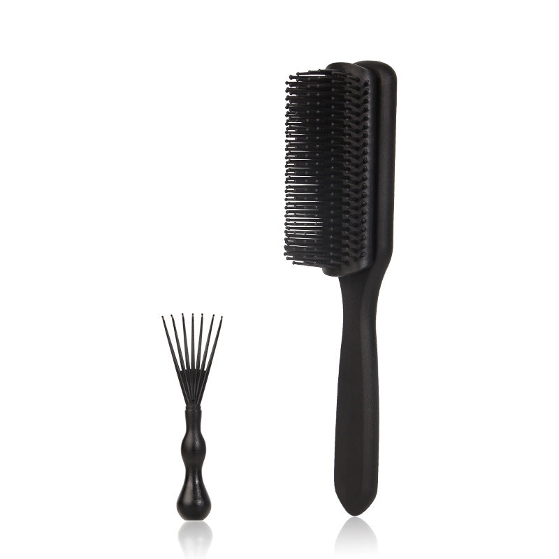 Brosses à dents et peignes en nylon pour cheveux secs et humides