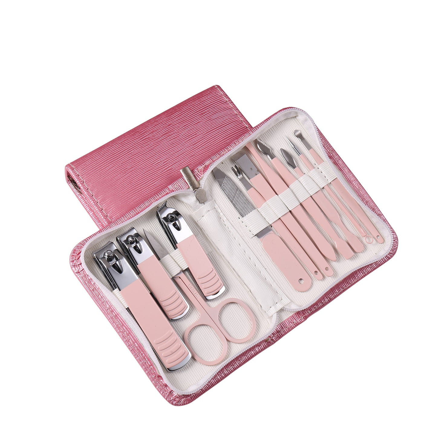 Kit de manucure et pédicure, coupe-cuticules, ensemble d'outils pour les ongles