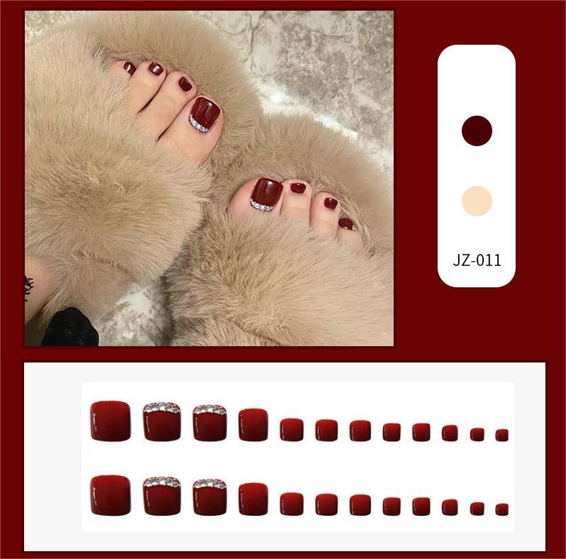 Portez un patch pour les pieds Beauty Piece amovible Nail Art